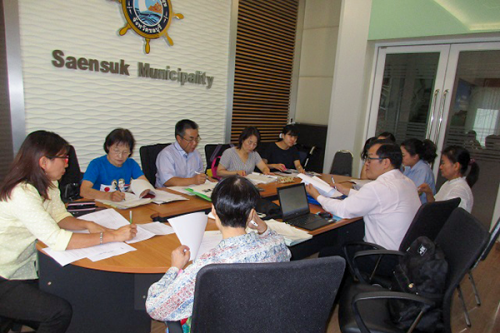 タイ現地でのプロジェクト会議